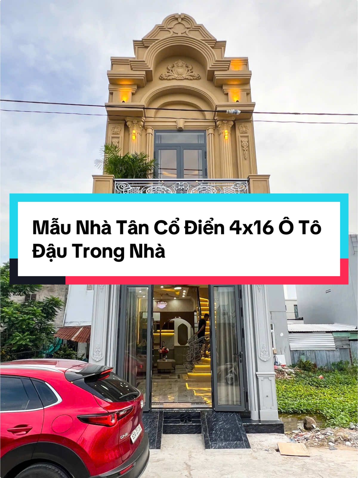 Nhà Đẹp mẫu tân cổ điển đẹp sang trọng #nhadatcantho24h #quocdatrealestate #bds #nhadep #maunhadep #t#thietkenhadept#thietkenoithatl#lernontiktoke#EduTok