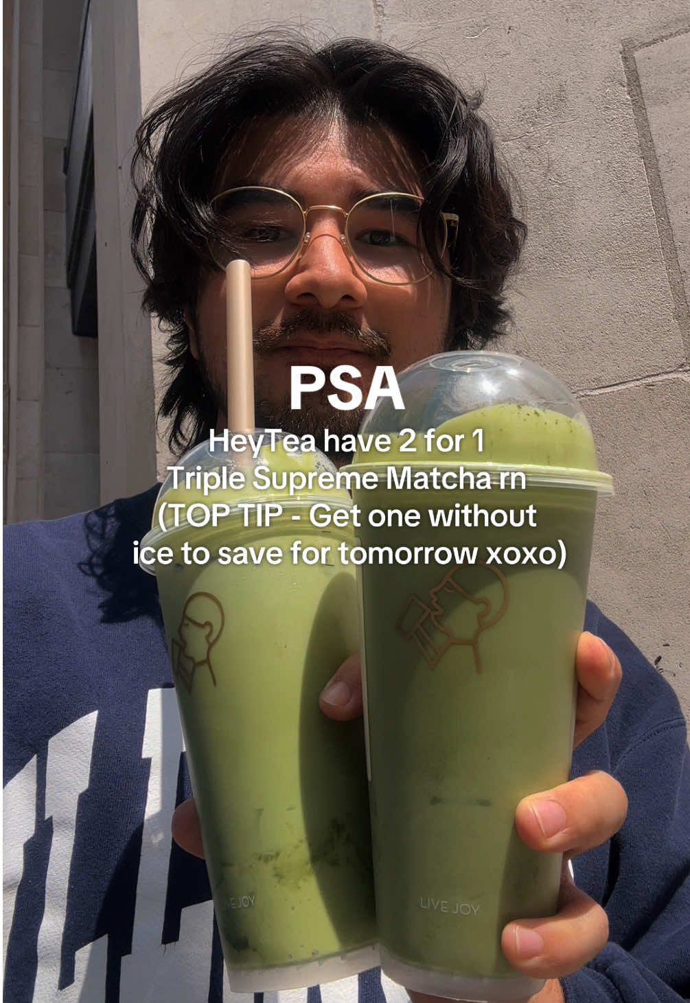 PSA - HeyTea 2 for 1 Supreme Matcha Go Go Go  #heytea #londonmatcha #londonfreebies 