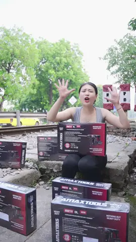 Bê tông Amaxtools phiên bản xả #kieulinhdienmay #maykhoanpin 