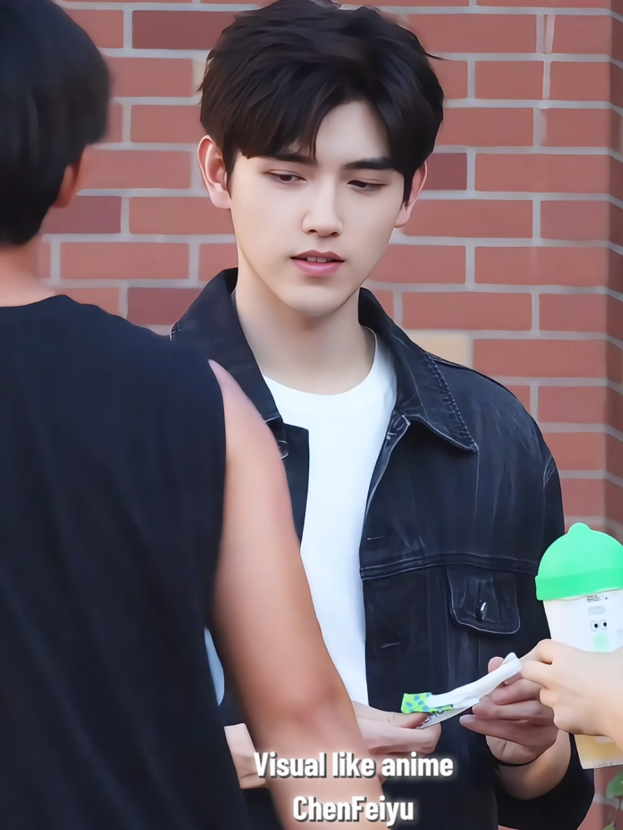 Anime-like ChenFeiyu ให้พี่สาวเจาะให้มั้ย เอ็นดูมาก 😊🦊🐟 #เฉินเฟยอวี่ #arthurchen #chenfeiyu #cdrama #eatrunlove 
