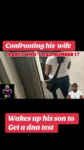 Part2 who’s DaD number 1 ? Man confronting his wife and wakes up his son for dna test #dna #dnatest #dnaresults 