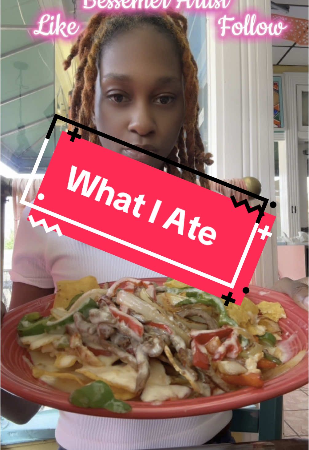 When I’m not painting I like to eat and my time in St. Louis that’s what I did!! @La crazy margarita  #BessemerArtist #artist #vacation #stlouismo 