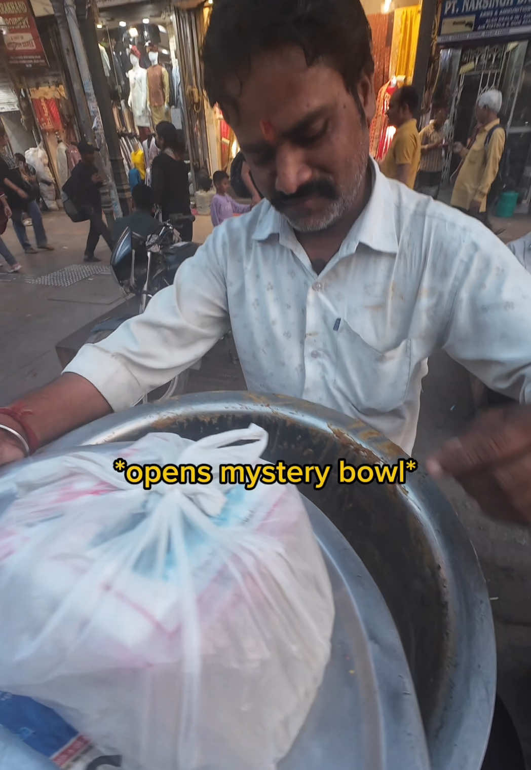 £0.40 mystery snack 💩 #food #streetfood #foodreview 