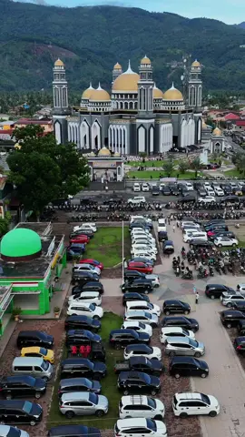 Suasana sholat Idul Adha di Masjid Agung At-Taqwa, Kutacane ,Aceh Tenggara