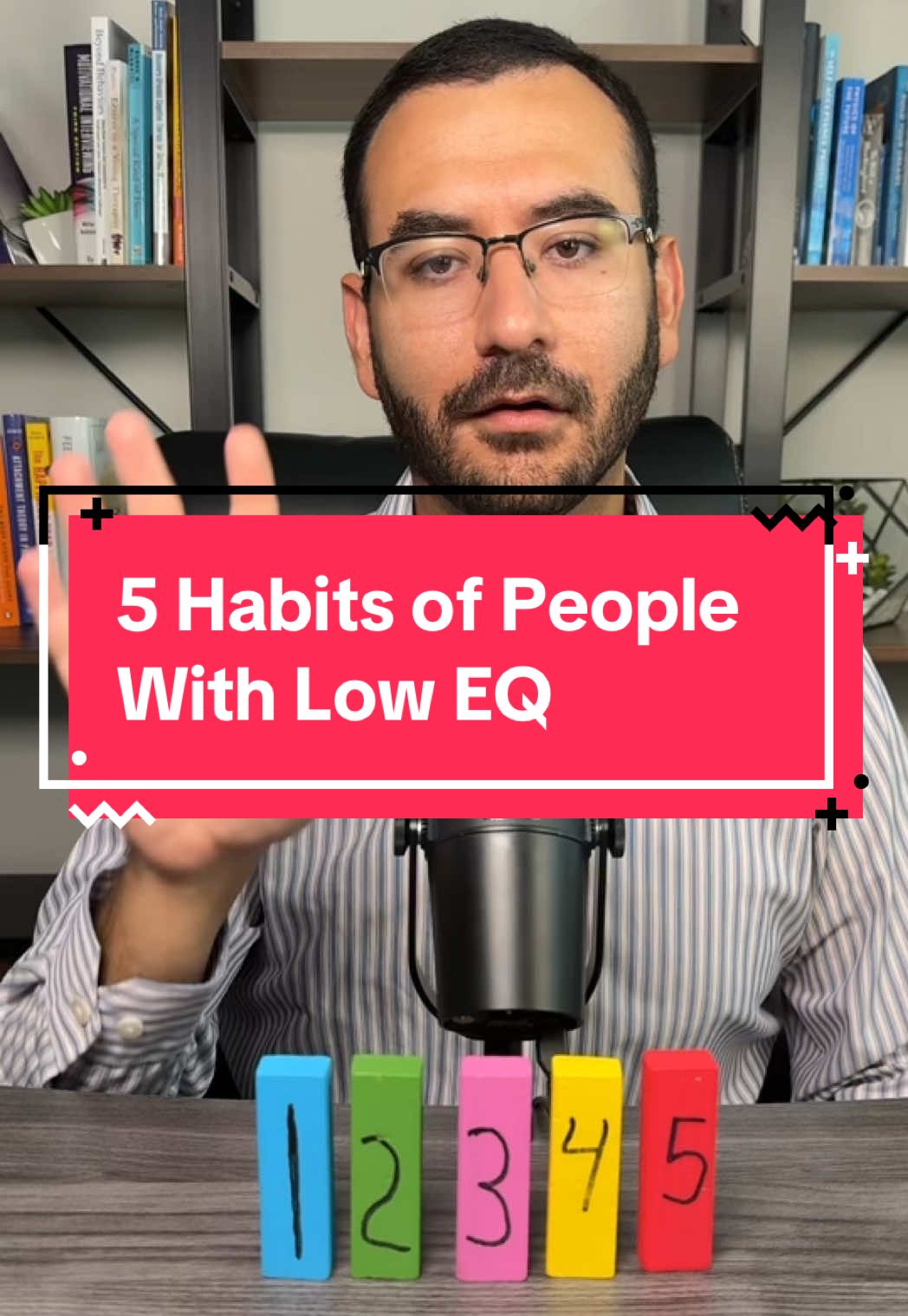 5 Habits of People With Low Emotional Intelligence. #emotionalintelligence #emotionallyimmature #emotionalimmaturity #emotionallymature #emotionallyimmatureparents #emotionallyunavailaible #emotionalneglect 