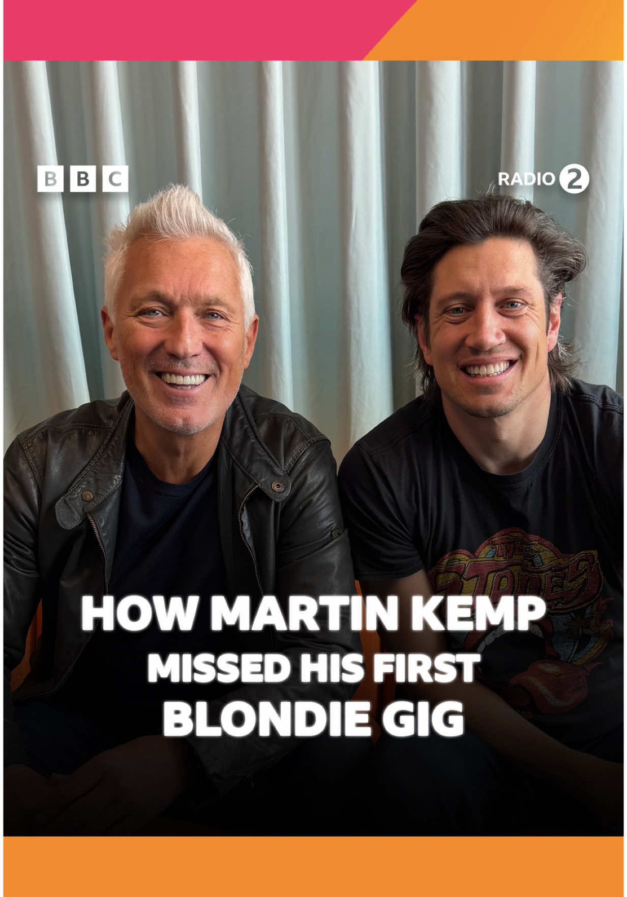 Martin Kemp tells the story of how he missed his first Blondie gig 😂😂😂 Listen to Martin’s Tracks Of My Years with Vernon Kay on BBC Sounds 🧡 #martinkemp #blondie #vernonkay 