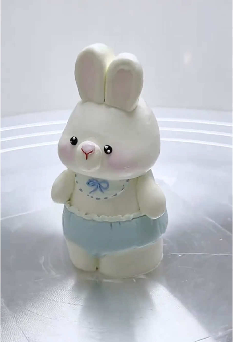 Cute rabbit buttercream #cakedecorating #caketutorial #cakeforkids #funnycake 
