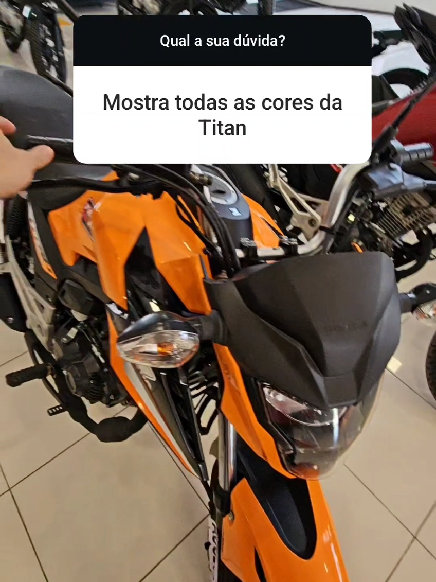 Cores TITAN 160 2025