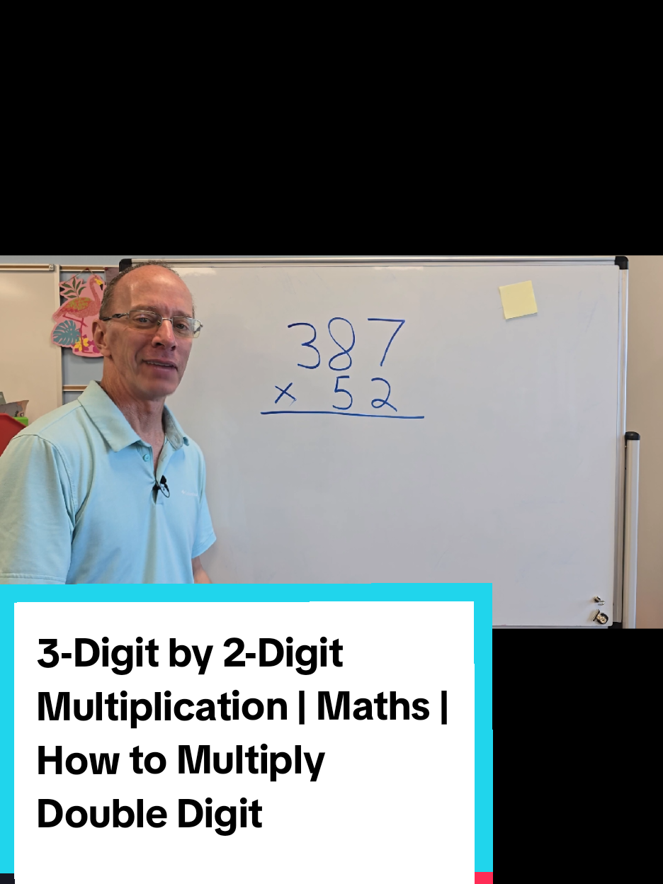 3-Digit by 2-Digit Multiplication | Maths | How to Multiply Double Digit #maths #math #teacher #knowledge 