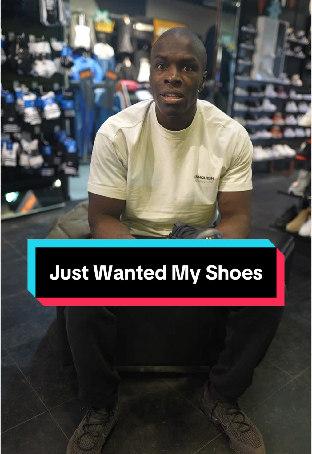Footlocker Tryna Do Step-Up 2 During Shopping Hours 😰 #footlocker #trainers #shop #dance #viral 