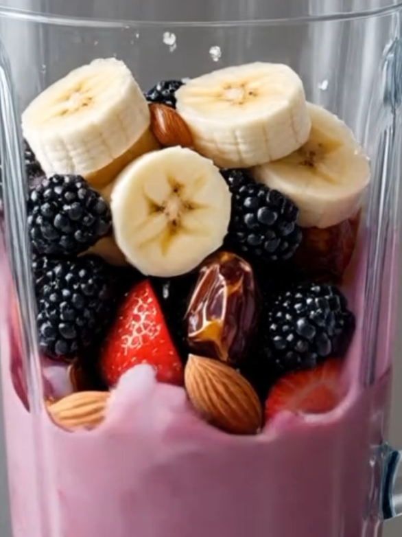 healthy baby drinking milk smoothie with strawberries. #fyp #viral #smoothie #Recipe #foryouu #eating  #foryoupagee #Recipe #asmr #asmrfood #drink #mukbangs #mukbangvideo #asmrvideo #asmrsounds #eatingsounds #mukbang #babycute #cutebaby #baby #babyfood #ai #eat  #mukbangeatingshow 