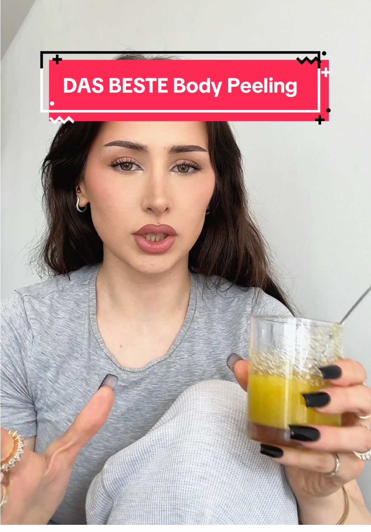 & Keine Sorge ihr werdet nicht nach Olivenöl riechen 🥲 Gibt mir unbedingt euer Feedback wenn ihr es ausprobiert habt 😍 #skincare #bodypeeling #peeling #beautyhacks 