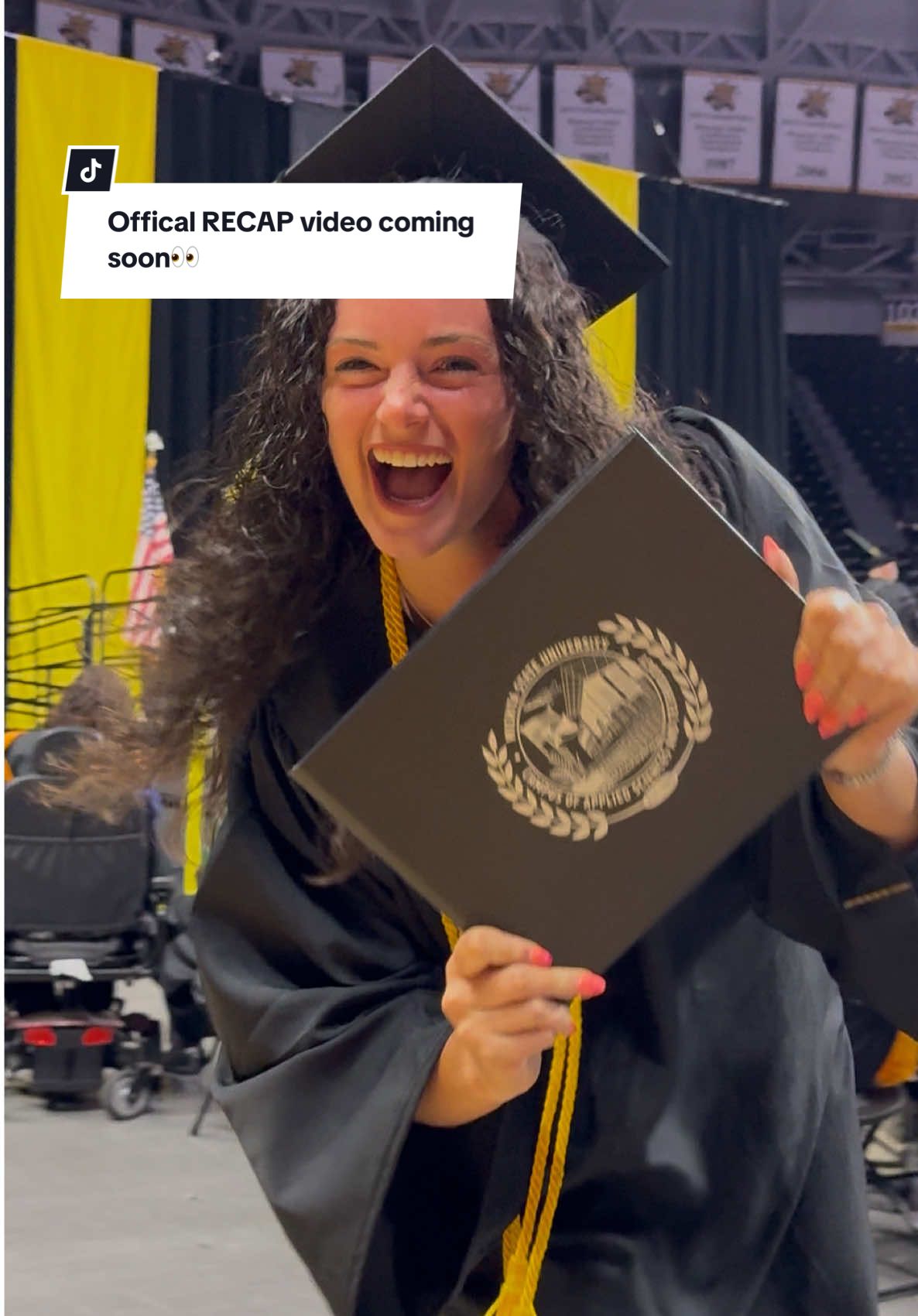 Just a little taste for now.. full Commencement 2025 video dropping soon. Stay tuned.  #commencement2025 #wsutech 