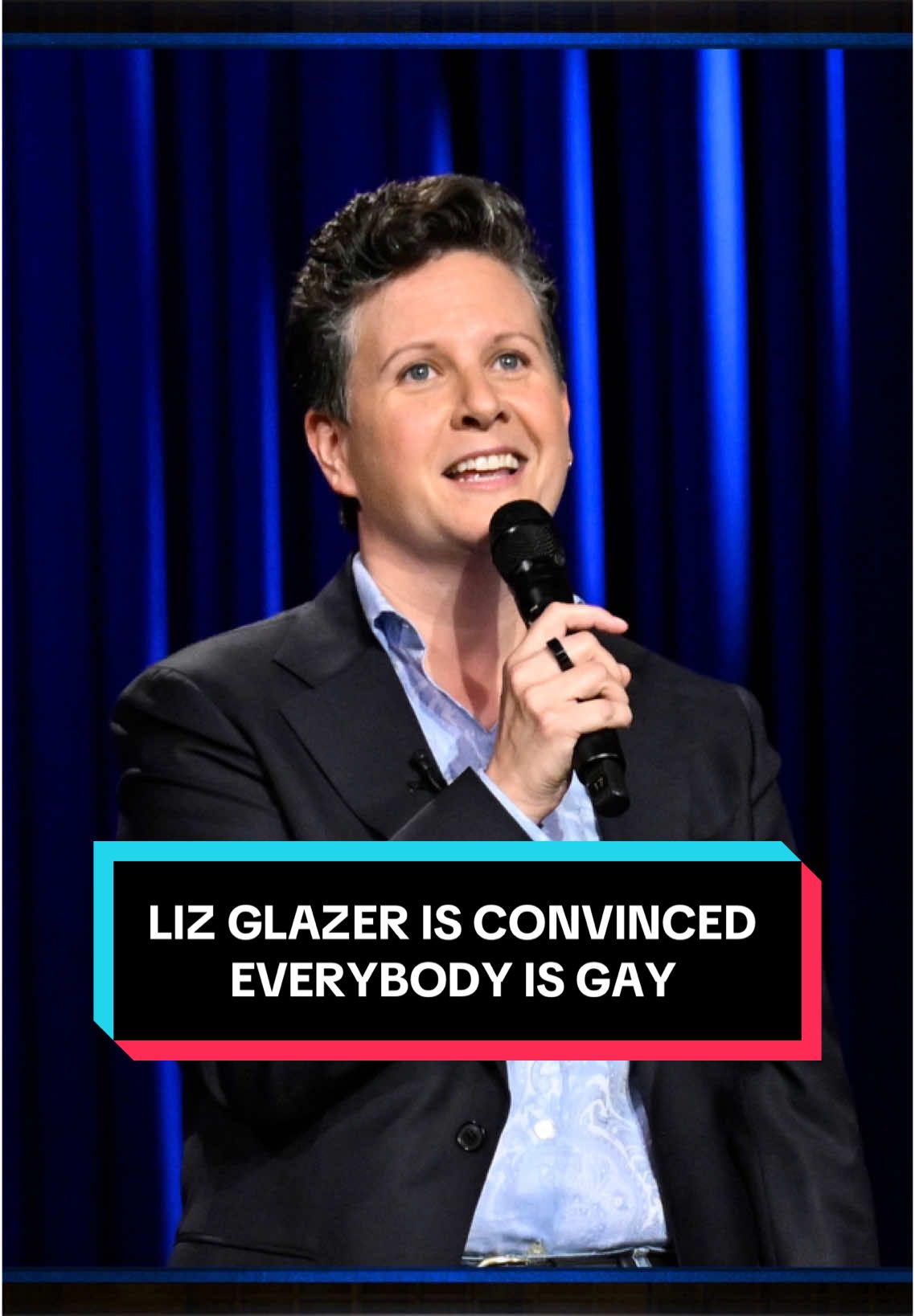 @Liz Glazer is convinced everybody is gay 🤣 #FallonTonight #StandUp #LizGlazer #TonightShow 