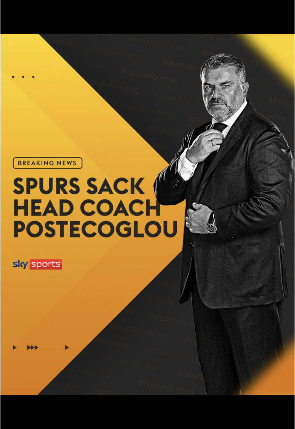 Well Ange has been SACKED 🤥 #football #footballtiktok #angepostecoglou #ange #spurs 