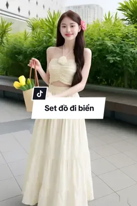 Set đồ đi biển đẹp các nàng ơi #dodibien #dibien #setdodibien #dodibiennu #trending #viral #xuhuong 