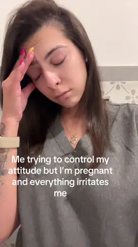 Pregnany has made my attitude 3x worse. #fyp #MomsofTikTok #pregnantlife #pregnant #relatable #funny #fypシ゚viral #attitude #girlmom 