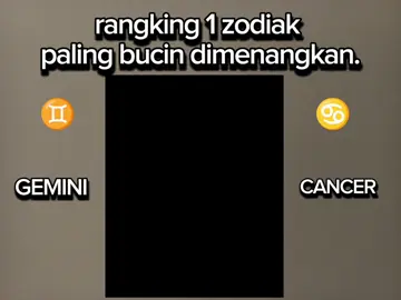 rangking 1 nya mereka 🥰#zodiakcancer♋️ #gemini♊️ #fyp 