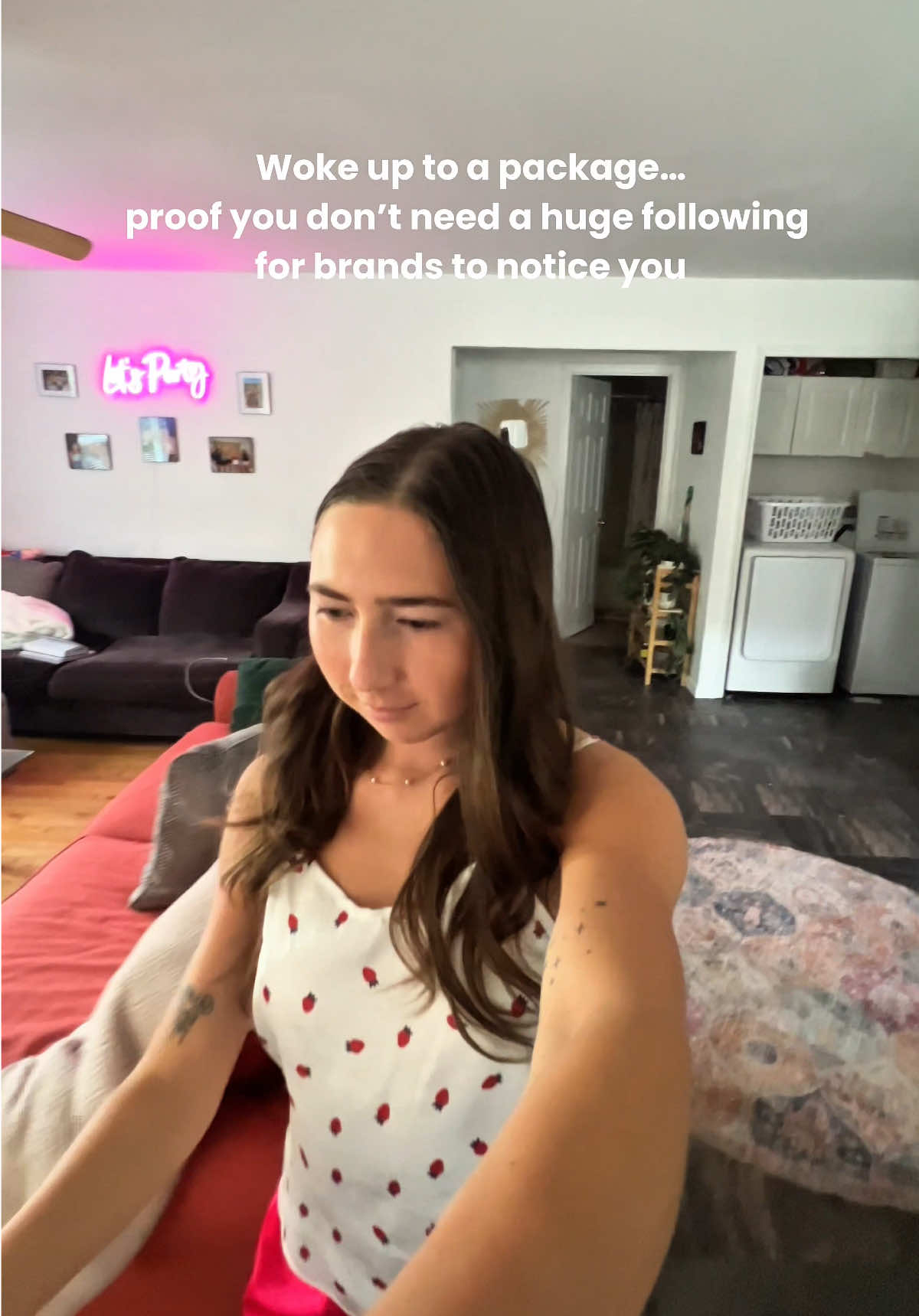 Post your content!!! It’s only cringey until it’s not 😋  #prpackage #smallcontentcreator #freeproducts #fyp #nanoinfluencer #influencer 