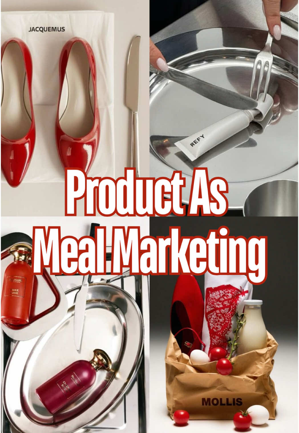 How Product As Meal marketing is becoming the next big marketing trend & extension of Food Marketing  #marketing #jacquemus #strategy 