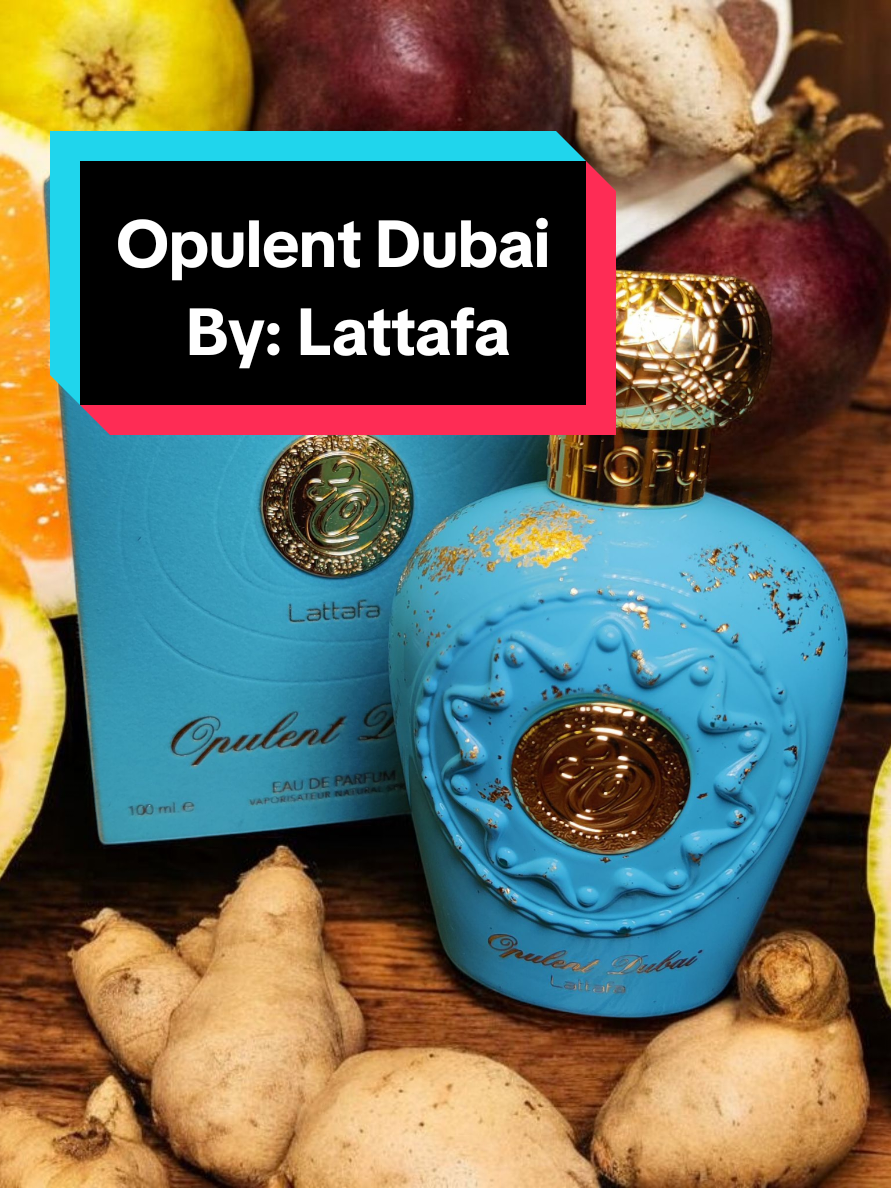 Unisex in the BEST WAY! Opulent Dubai from Lattafa is a Mango forward GodOf🔥 inspiration that will have you turning heads!  Top Notes: #Lemon , #Ginger , #Grapefruit , #Mango  Middle Notes: #Jasmine , #Violet , #Cedarwood  Base Notes: #Ambergris , #Woods , #Oakmoss , #Benzoin  She is BOLD, She is CAPTIVATING, She is A radiant blend of zesty fruits, soft florals, and deep woods evoking luxury and vibrance from the heart of Dubai!!! Thank you @BeautyHouse US for sending this my way!!! 🚨I did add a couple other Lattafa Opulent Perfumes from the same collection to this video, if you'd like to check those out as well.  #PerfumeTok #PerfumeTikTok #FragTok #FragTiktok #FragranceTok #FragranceTikTok #BeautyHouse #Dubai #UAE #MadeInTheUAE #UAEPerfume #MiddleEastPerfume 