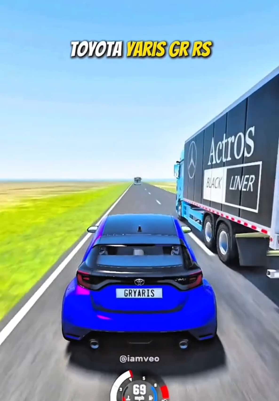 Quelle Voiture Dépasse Le Camion En Tout Sécurité? #beamngdrive #beamng #gaming #car #mercedese63s #volvoxc90 #cupraformentor #auditts #toyotayarisgr #volkswagenpolo #teslamodel3 #rangerovervogue #fyp #foryou  @VEO🏅 