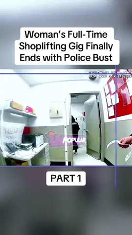 Woman’s Full-Time Shoplifting Gig Finally Ends with Police Bust	 Part 1	 #cops #copsoftiktok #police #policeofficer #bodycam #crime #truecrime #truestory #foryou #fyp 