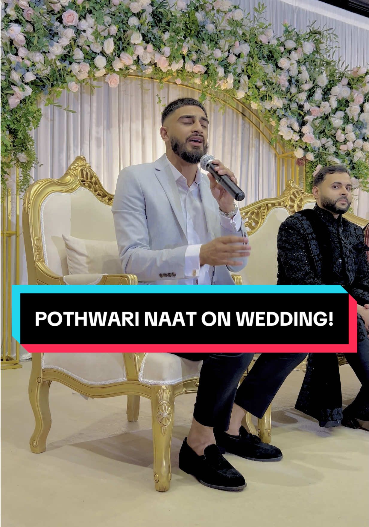 Pothwari naat on wedding! #naat #pothwari #azadkashmir #naatsharif #fyp 