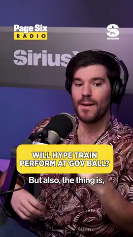 Evan Reall confirm or deny: are you in Ireland or at Gov Ball? Because honestly, we think Hype Train deserves a slot on the lineup... 🎤