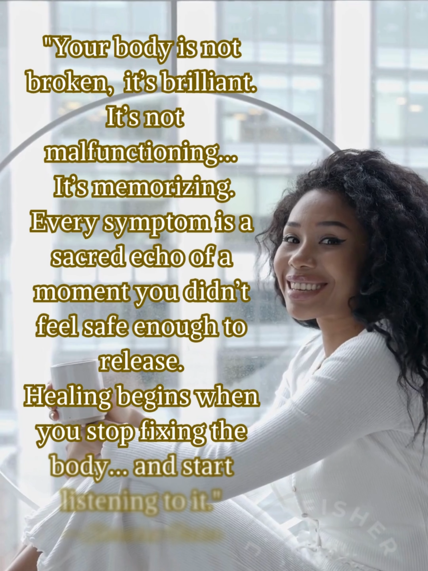 Your body isn’t broken — it’s brilliant. It’s not malfunctioning. It’s memorizing. Every ache… every illness… every symptom is your body whispering:  “This is where the pain got stuck.” Healing isn’t about silencing the symptoms  It’s about decoding the message behind them. If you’ve tried everything and nothing sticks… This is your sign to stop fighting your body and start listening to it. 👇 Drop a 💛 if this hit home. #HealingJourney #SpiritualWellness #SelfHealers #IntegrativeHealing #EnergeticMedicine #nlppractitioner #WomenWhoHeal #ITMMethod #BreakTheCycle #BioEmotionalRelease #EmotionalHealing   #SomaticAwareness   #TraumaInformedHealing   #TheBodyKeepsTheScore   #TimeLineTherapy   #DecodeTheBody   #HealingIsPossible   #MindBodyConnection   #YourBodyRemembers   #NewHealingParadigm   #NervousSystemHealing   #RootCauseHealing   #InnerChild #Integration   #ListenToYourBody   #HolisticTransformation