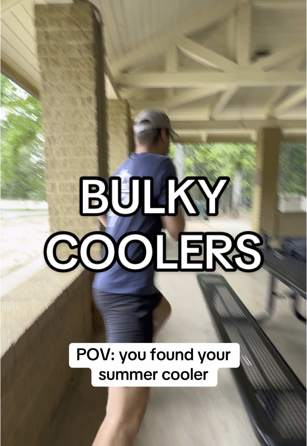 Stop using bulky coolers