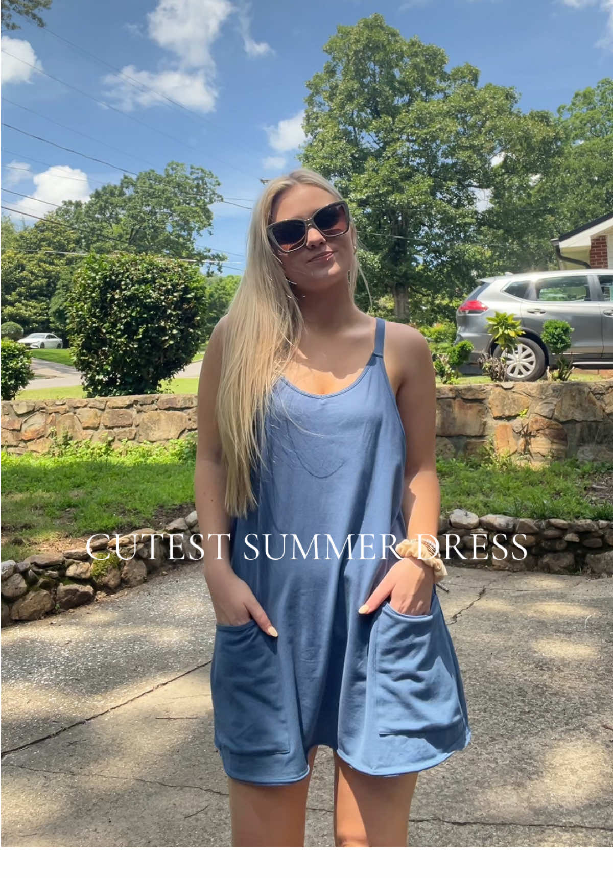 & it has built in shorts 😍 #fashiontok #summerdress #athleticdress 