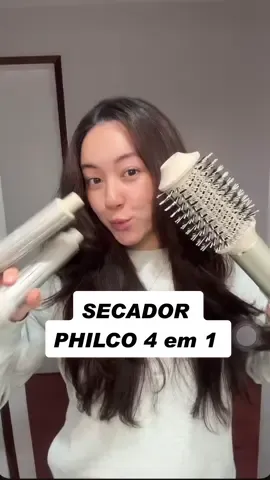 Secador Philco 4 em 1 #philco4em1 #philco #sharkdupe #secador4em1 #cabelo #cabeloondulado 