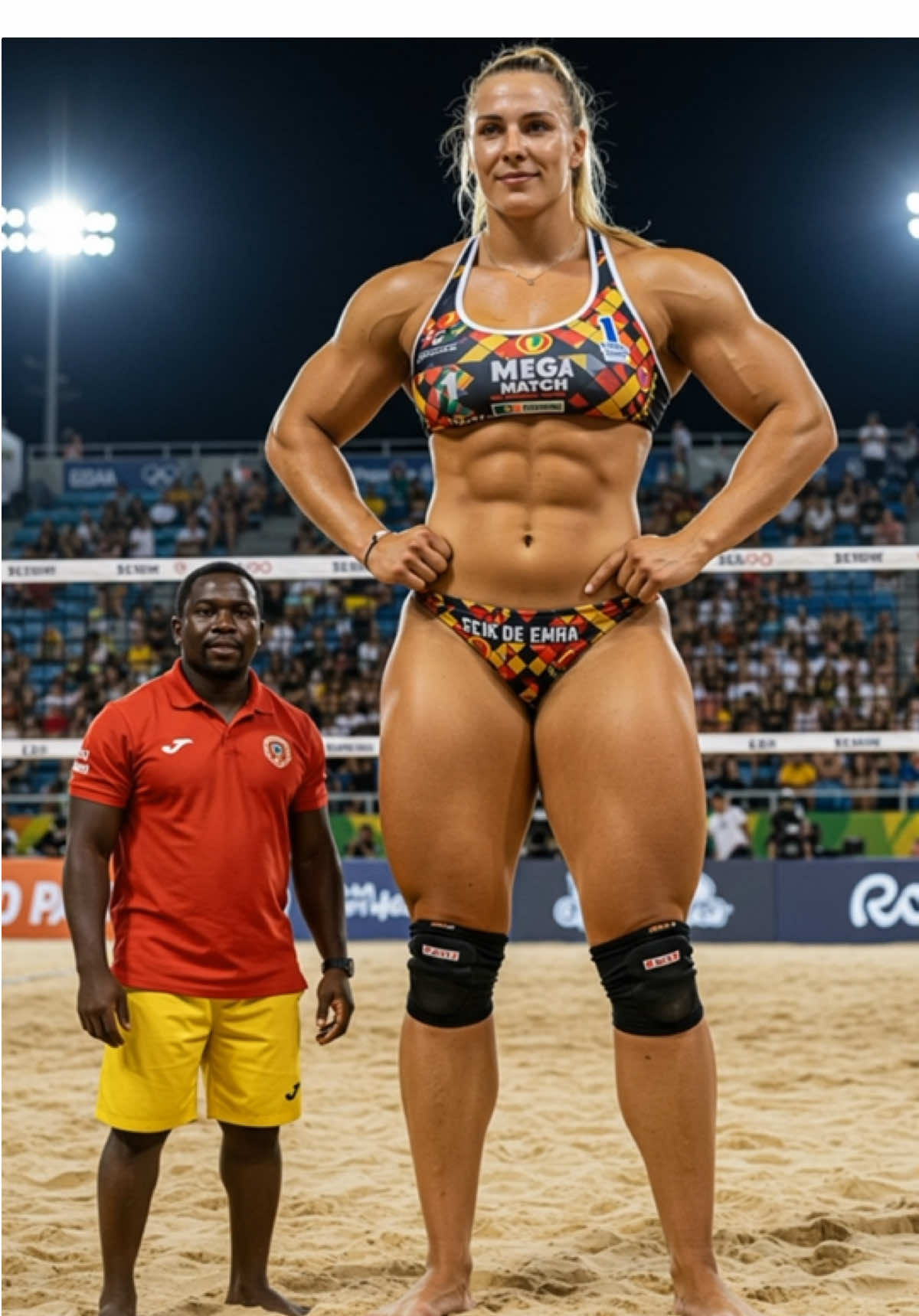 Tallest Woman 10ft Volleyball Player 😍🤯😱 #shorts #volleyball #tallwoman #tallgirlfriend #hug #4you #fyp #volleyball #tallgirl #volleyballplayer #foryoupage #tallathlete #womensvolleyball #fypp #4yp #sports #viral #volleyballgirls #tallqueen #sportstiktok 