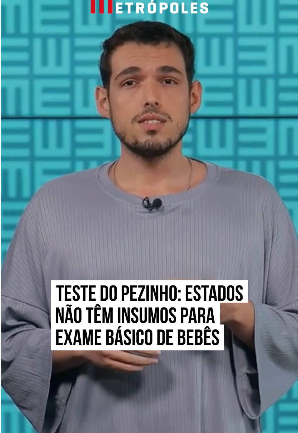 O Dia Nacional do #TestedoPezinho é celebrado nesta sexta-feira (6/6), mas há poucos motivos para comemorar. Embora cada vez mais estados pelo país tenham aderido à ampliação do teste que prevê o risco de #doençasgenéticas logo após o #nascimento, na prática, a execução do exame no país está comprometida. #TikTokNotícias  ➡️ Saiba mais no vídeo, com o repórter Bruno Brucis 📹 Metrópoles