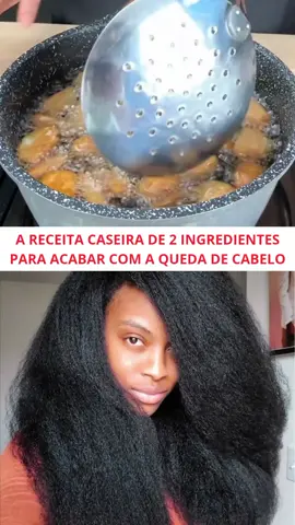 Essa receita salvou a minha vida. #crescimemtocapilar #cabelocacheado #cabeloslongos #cabelocurto 