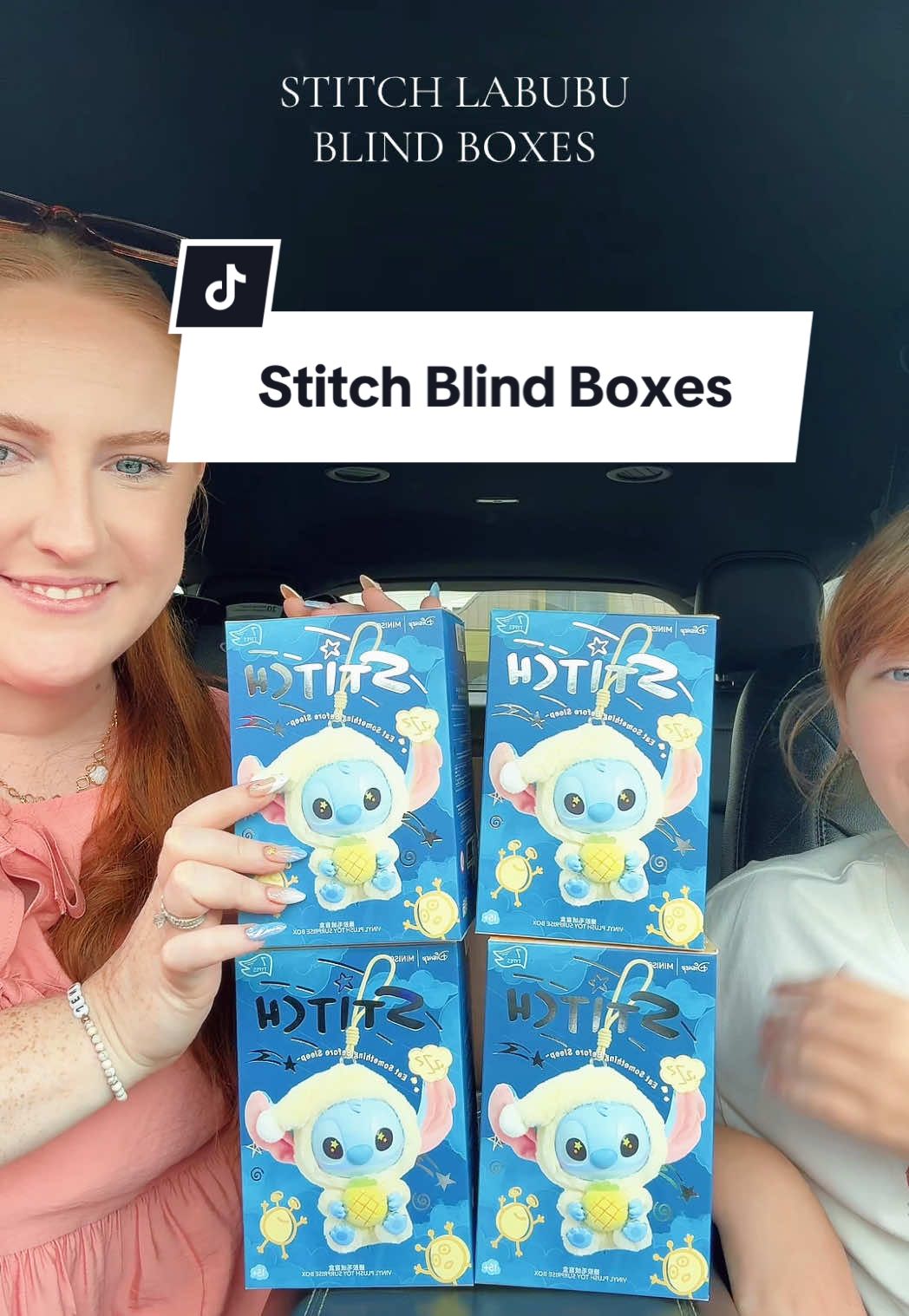 Stitch blind boxes!! 💕✨ thank you @mrst_227 for going to the pop up for us!  @Miniso Official #miniso #labubu #unboxing #stitch #blindbox #blindboxopening #liloandnani #liloandstitch 