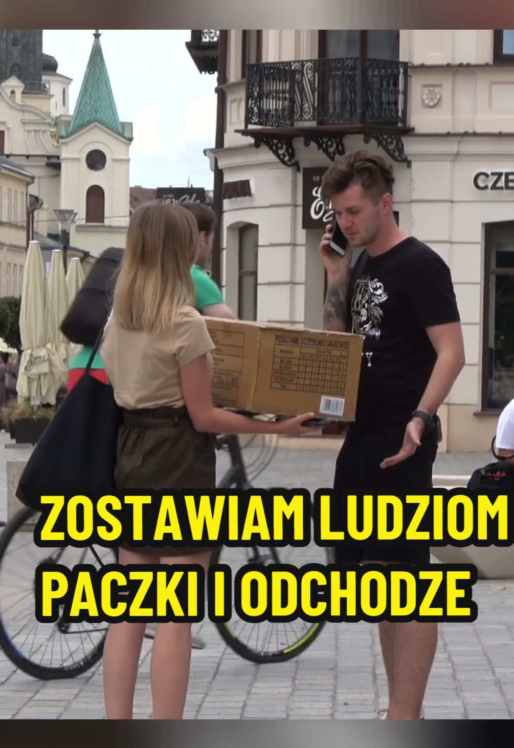 Potrzymasz? #prank #zabawne #humor #lukastv #polska #śmieszne 