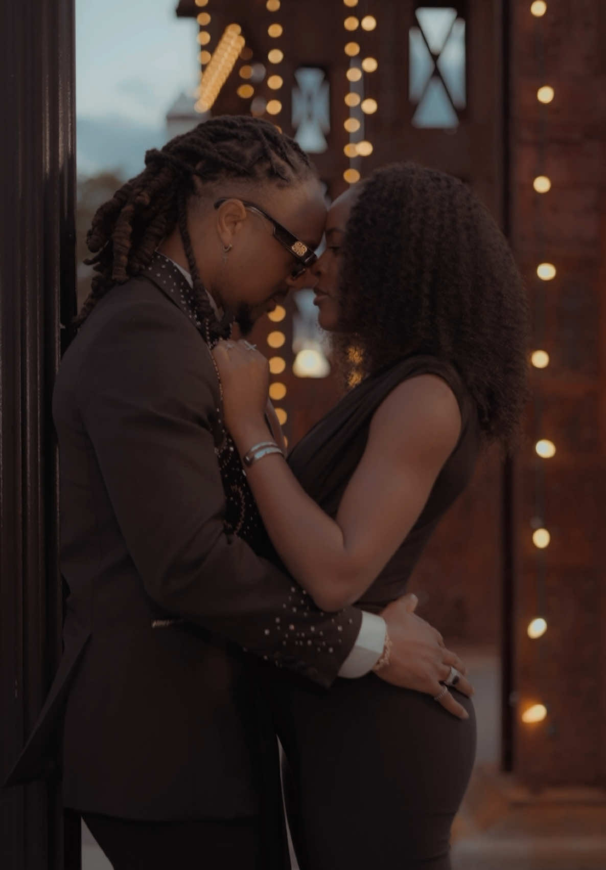 Steppin’ like royalty 👑✨ When the fit is fire and from our store 🔥🖤 Tap in & shop the look in our store or online. #couple #fashiontiktok #views @Formoura 