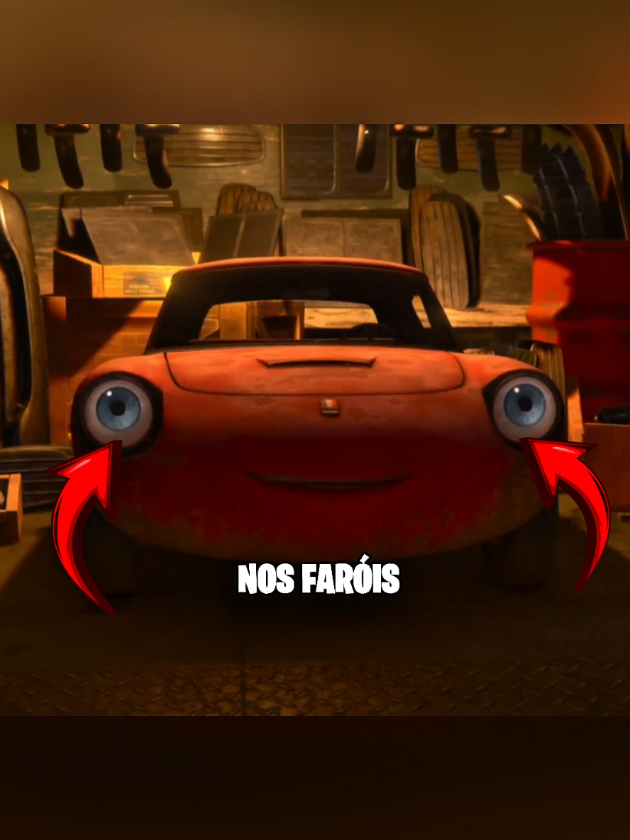 PORQUE A CELINE DEPHARE TEM OS OLHOS NOS FARÓIS NO FILME CARROS 2 