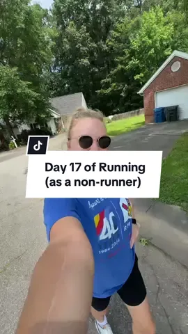 these runs are not meant for this HEAT 🥵 day 17 was a strugggg but all that matters is we got outside & tried! #day17 #runtok #runningjourney #runningtok #couchto5k 