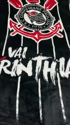 Minha cama ficou linda com essa coberta do Corinthians #corinthians #vaicorinthians #gavioesdafiel #viral_video #fyp 