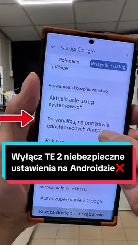 Wyłącz TE dwa niebezpieczne ustawienia na Androidzie❌ #shorts #android #androidtips #androidhacks #androidtricks #androidtutorial #androidtipsandtricks #hacksandtips #Tips #tipsandtricks #googlehacks #googletips #googlehacks #techtips #techtok #techtipsandtricks #smarttips #lifehacks 