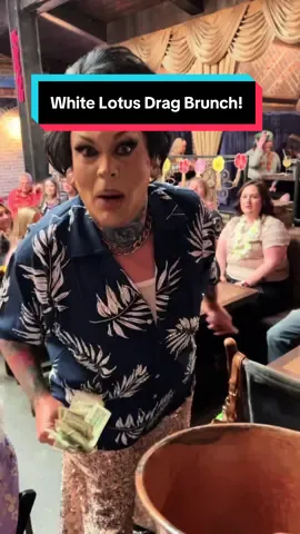Throwback to our White Lotus themed drag brunch with @Stevie Dicks @Champagne @Umi Naughty @Jade H. Callisto ! #lemoodragbrunch #dragbrunch #whitelotus #dragshow 
