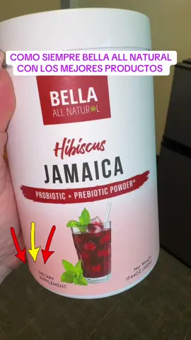 Como siempre con los mejores productos #probiotics #jamaica #bellaallnatural #digestion 