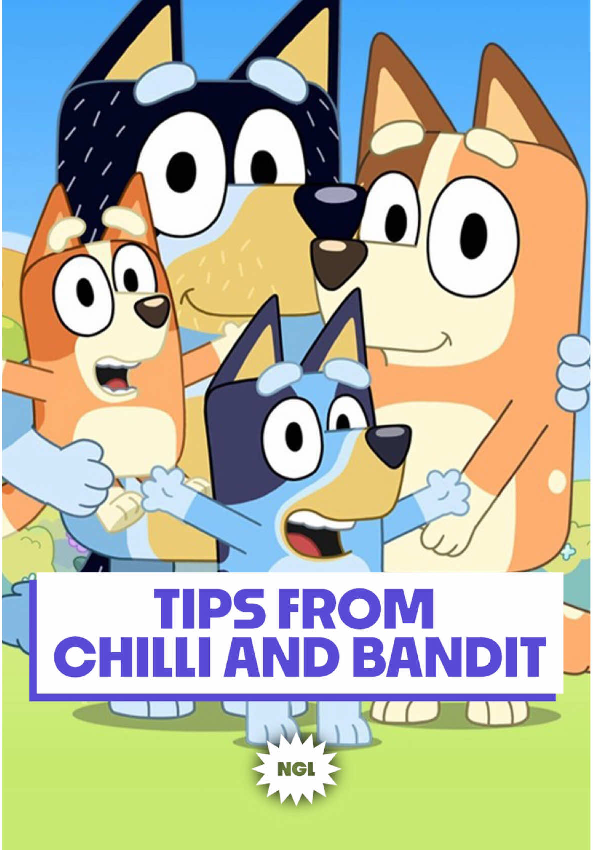 You can learn some solid tips from Chilli and Bandit while watching #bluey with your kids! #motherhood #bindiirwin #momlife 