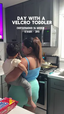 Anyone else’s toddler get more clingy the last trimester of pregnancy?  #creatorsearchinsights #pregnantmama #spendthemorningwithme #pregnancycontent #boymom #momcontentcreator #sahmsoftiktok #toddlersoftiktok #toddlermom #36weekspregnant 