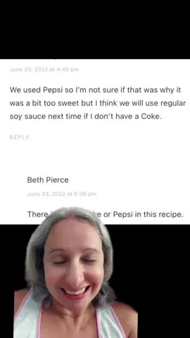 “There is no coke or Pepsi in this recipe” 😳  #meat #fail 