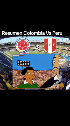 Los Simpson predijeron el partido de #seleccioncolombia y la #seleccionperuana #eliminatorias2026 #jamesrodriguez 