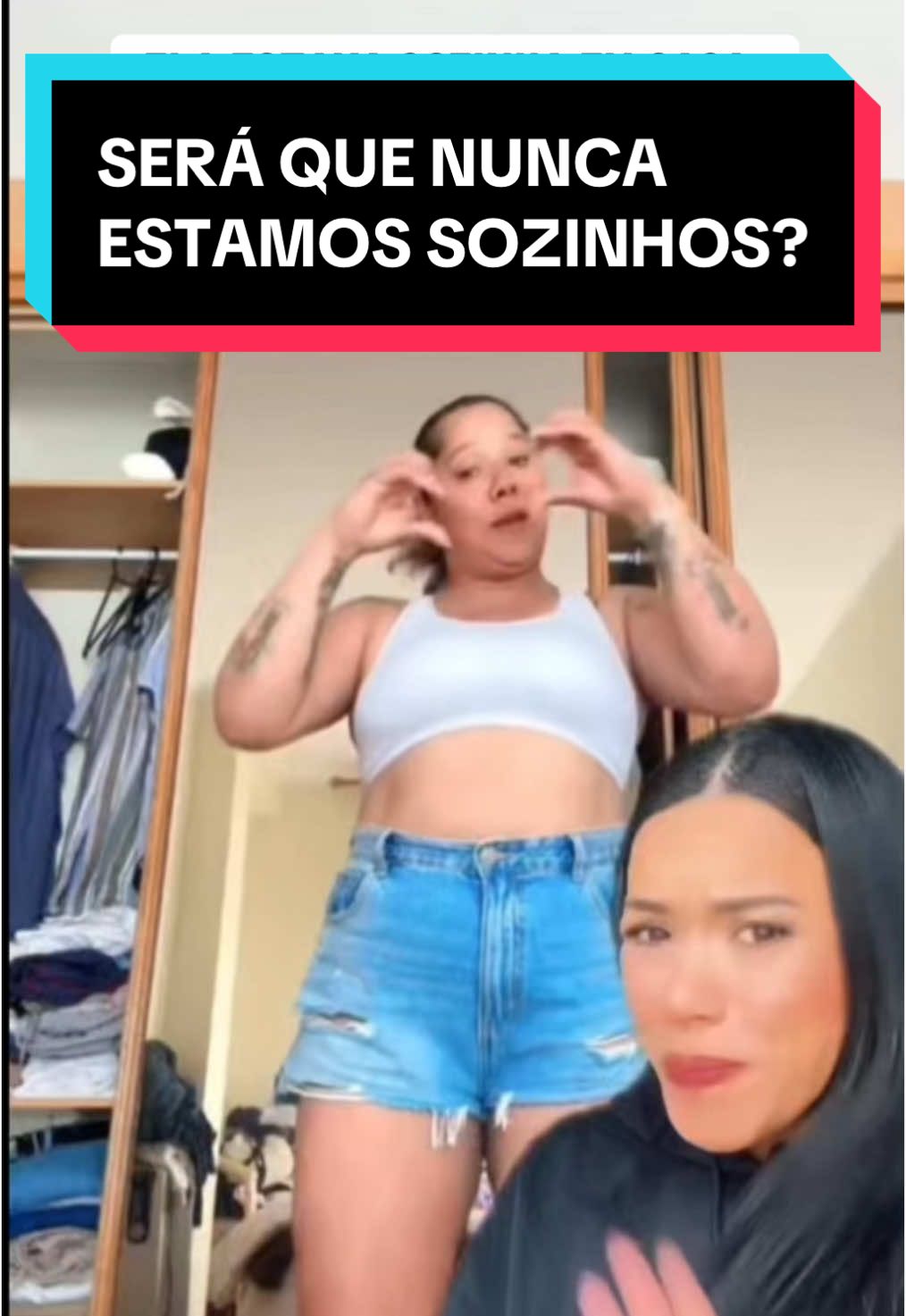 Alguma coisa sobrenatural já apareceu nos seus vídeos?😨 @Leandra Batista  #sobrenatural #bizarro #assustador 
